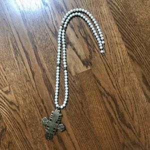 BPD Aztec Cross Necklace
